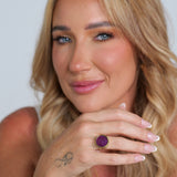 Mila Lip Balm Ring in 14K Gold