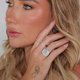 Paris Lip Balm Ring in Stainless Steel