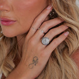 Paris Lip Balm Ring in Stainless Steel