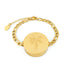 Palm Tree Lip Balm Bracelet in 14K Gold - getbalmy