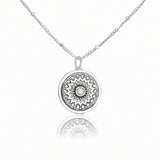 Paris Lip Balm Necklace in Stainless Steel