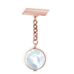 Mother of Pearl Lip Balm Fob in Rose Gold - getbalmy