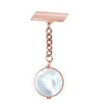 Mother of Pearl Lip Balm Fob in Rose Gold - getbalmy