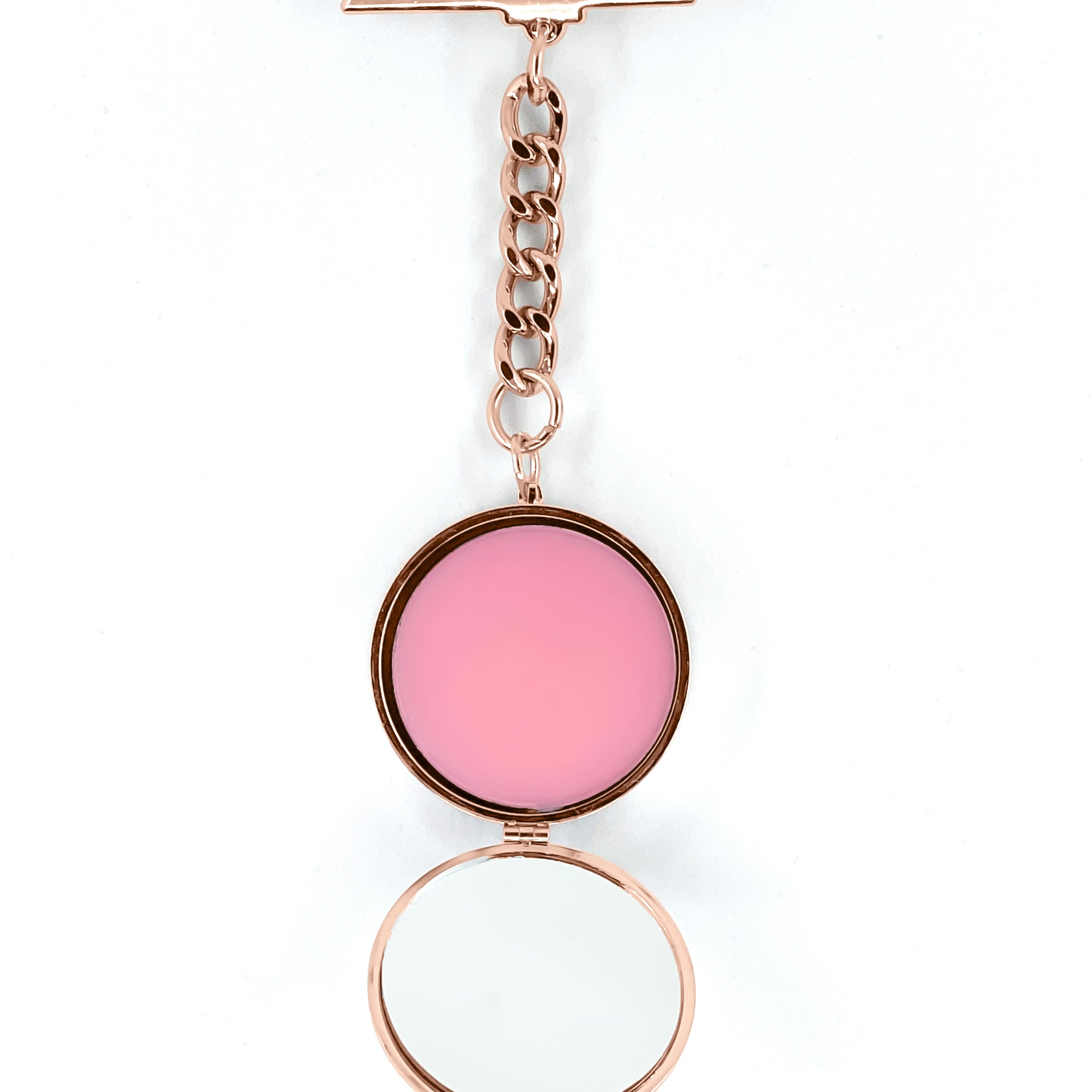 Mother of Pearl Lip Balm Fob in Rose Gold - getbalmy