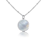 Pearl Lip Balm Necklace in Stainless Steel