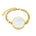 Mother of Pearl Lip Balm Bracelet in 14K Gold - getbalmy