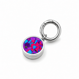 Roxy Lip Balm Charm in Stainless Steel