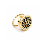 Savannah Lip Balm Ring in 14K Gold