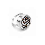 Savannah Lip Balm Ring in Stainless Steel