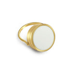 Sienna Lip Balm Ring in 14K Gold