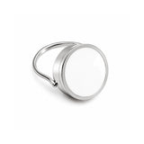 Sienna Lip Balm Ring in Stainless Steel