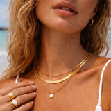 Snake Chain in 14K Gold