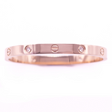 Stackable Bangle in White Gold