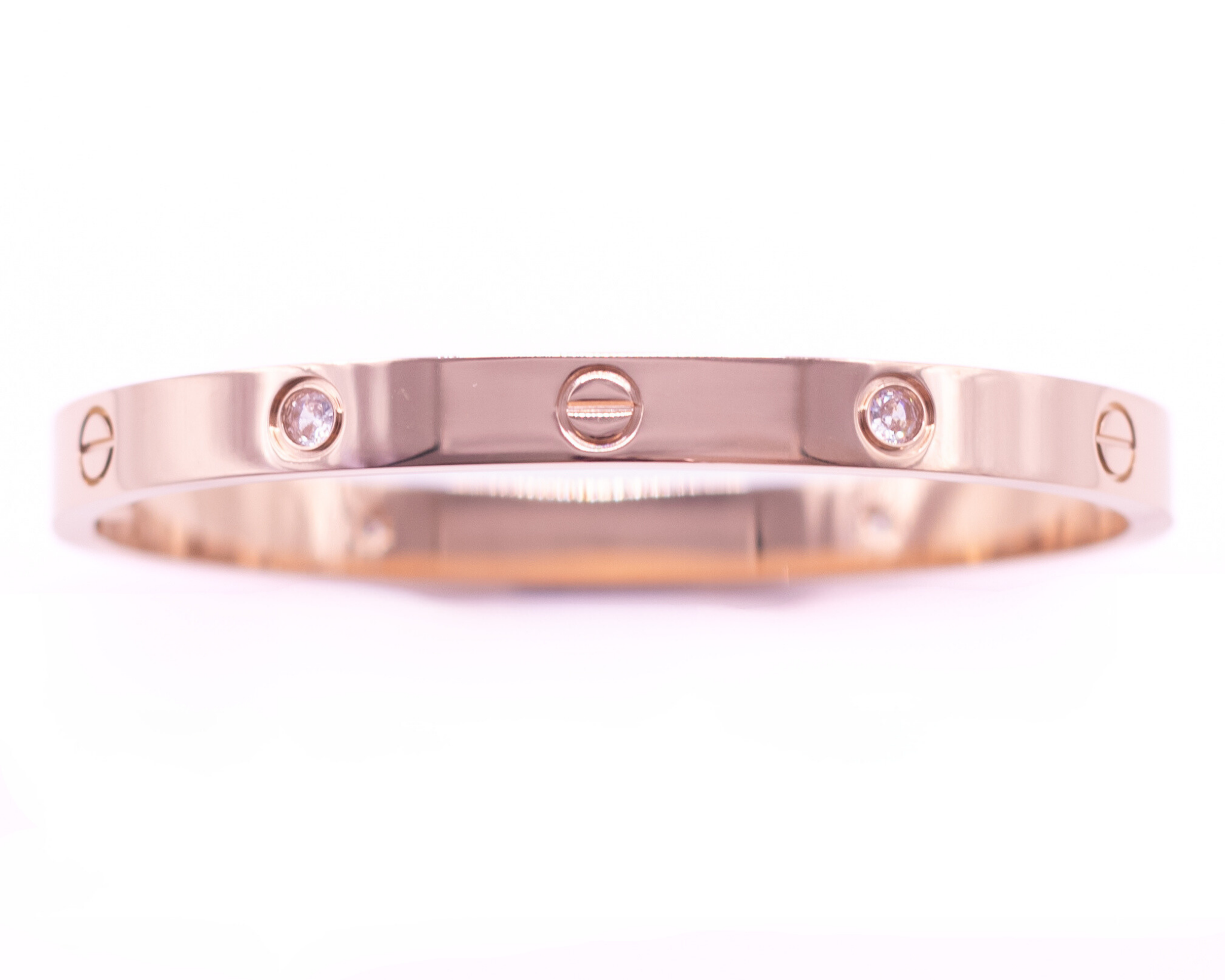 Stackable Bangle in Rose Gold - getbalmy