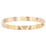 Stackable Bangle in 14K Gold