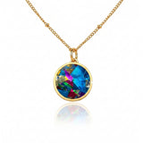 Stella Lip Balm Necklace in 14K Gold