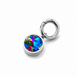 Stella Lip Balm Charm in Stainless Steel