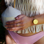 Surf Lip Balm Bracelet in 14K Gold - getbalmy