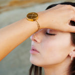 Surf Lip Balm Bracelet in 14K Gold - getbalmy