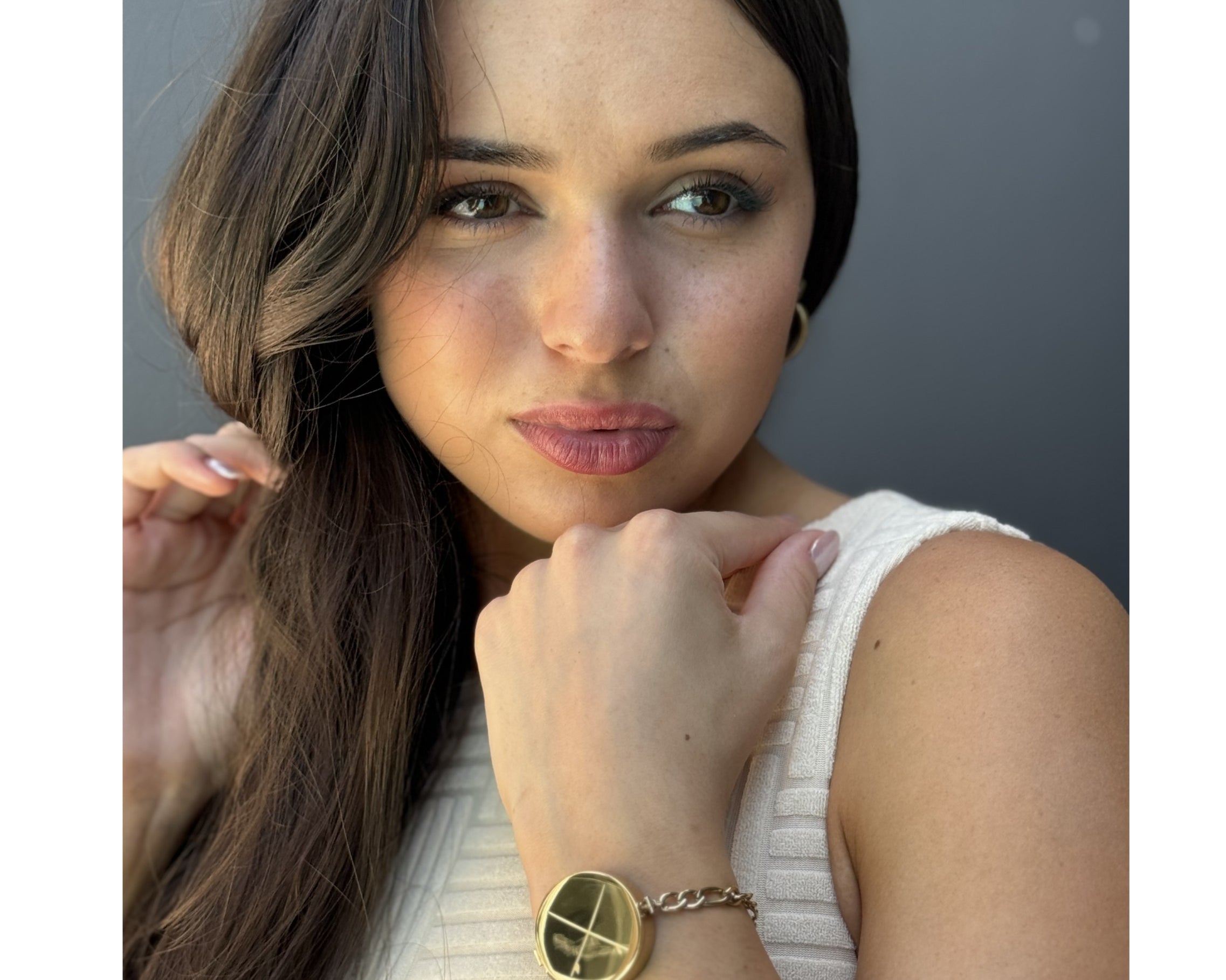 Surf Lip Balm Bracelet in Rose Gold - getbalmy
