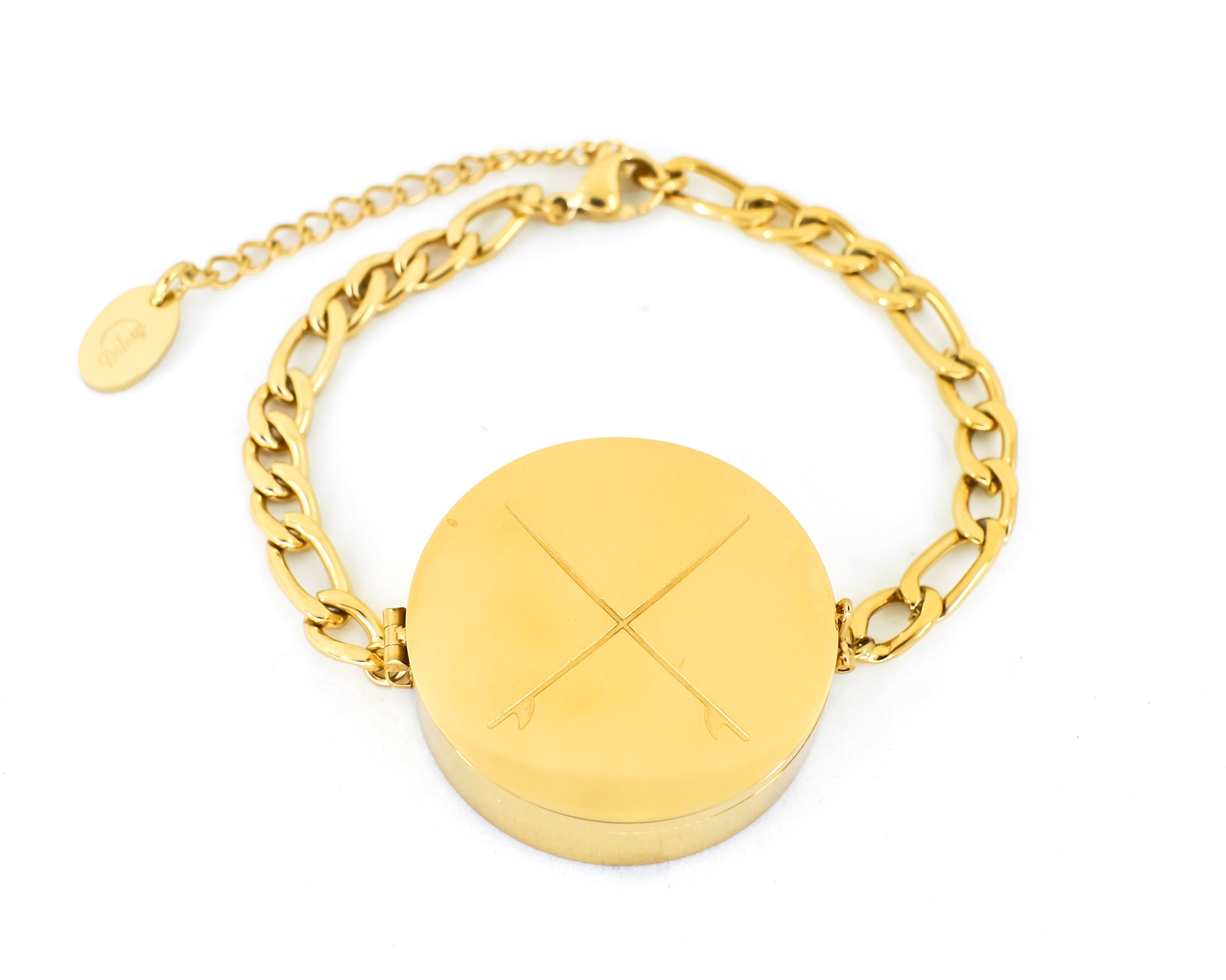 Surf Lip Balm Bracelet in 14K Gold - getbalmy