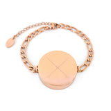 Surf Lip Balm Bracelet in Rose Gold - getbalmy