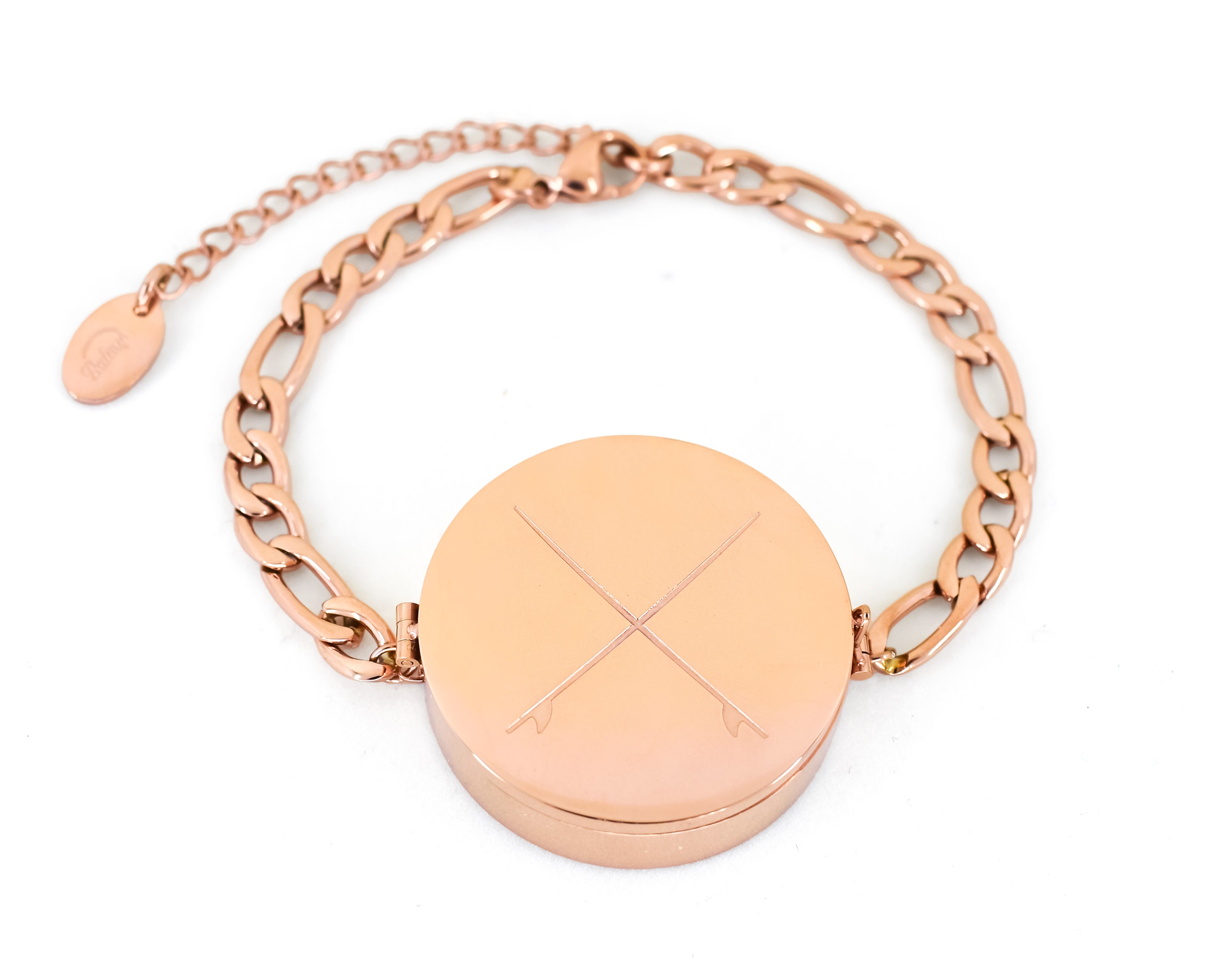 Surf Lip Balm Bracelet in Rose Gold - getbalmy