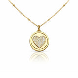 Valentina Lip Balm Necklace in 14K Gold