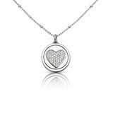Valentina Lip Balm Necklace in Stainless Steel