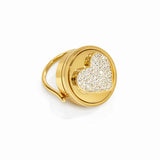 Valentina Lip Balm Ring in 14K Gold