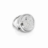 Valentina Lip Balm Ring in Stainless Steel