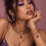 Roxy Lip Balm Charm in 14K Gold