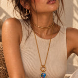 Stella Lip Balm Charm in 14K Gold