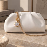 Pearl Lip Balm Charm in 14K Gold