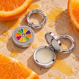 Capri Lip Balm Charm in Stainless Steel