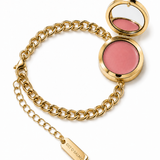Mother of Pearl Lip Balm Bracelet in 14K Gold