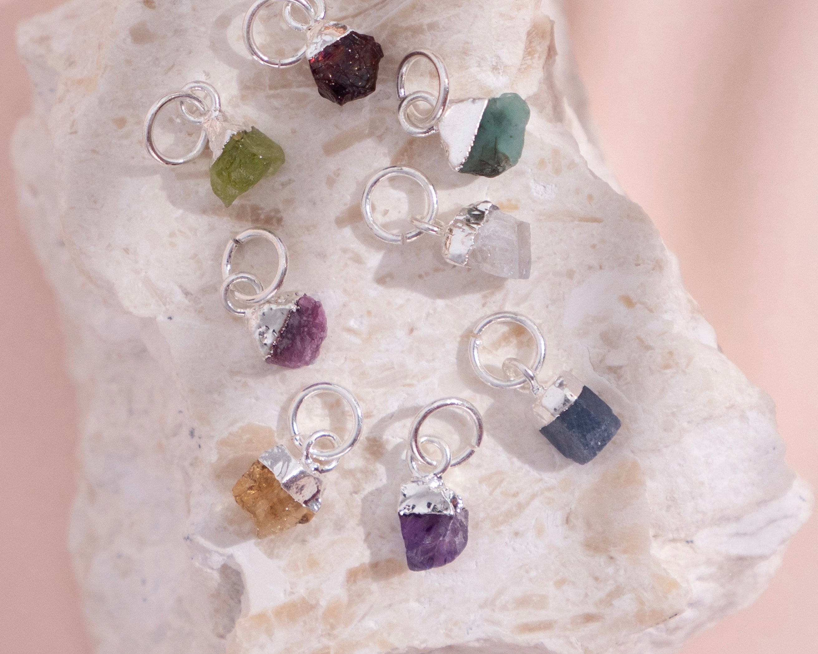 Birthstones in White Gold - getbalmy