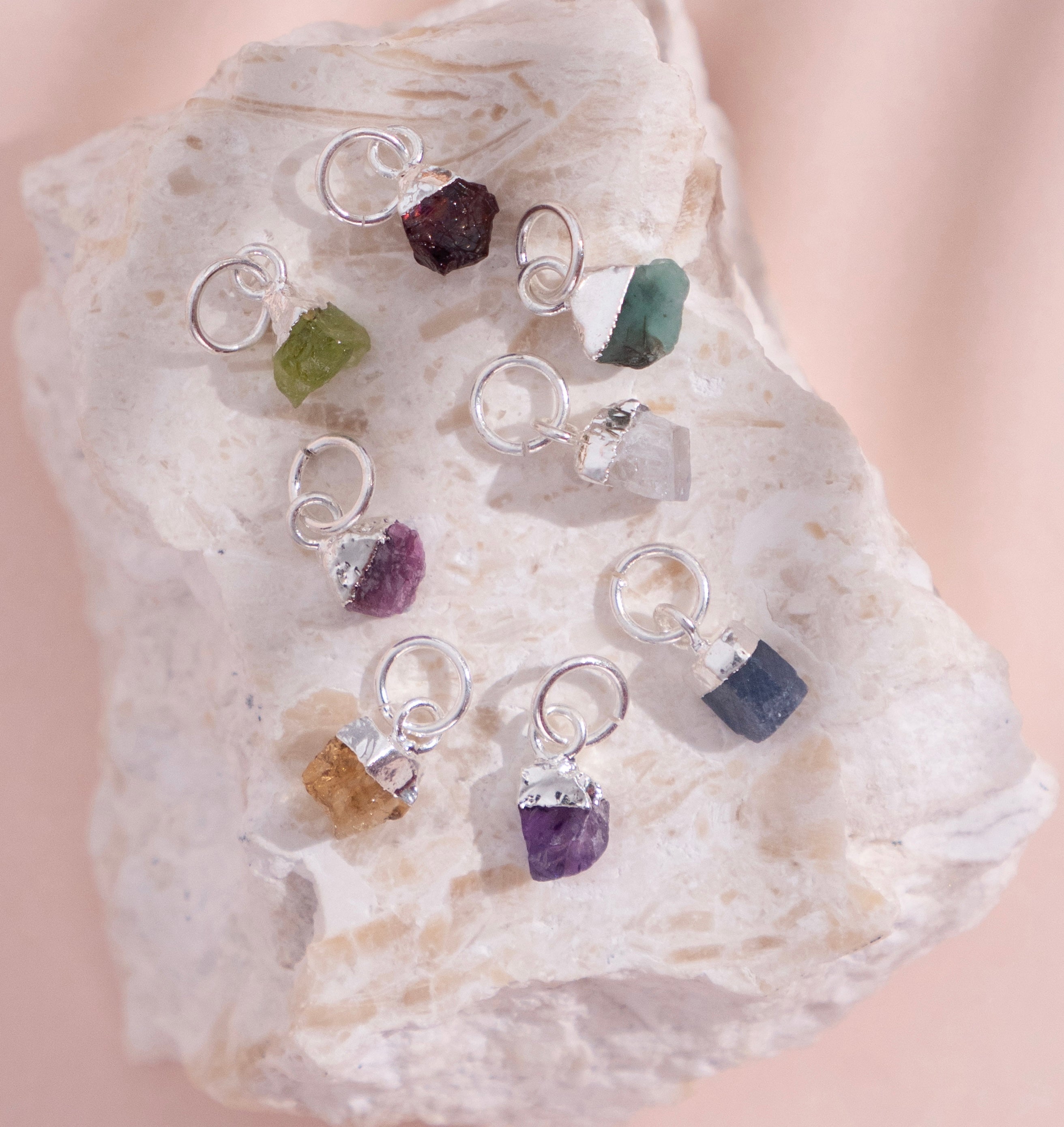 Birthstones in White Gold - getbalmy