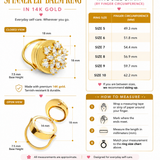 Spinner Lip Balm Ring in 14K Gold