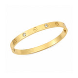Stackable Bangle in 14K Gold